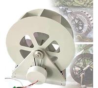 ToayNia Générateur de Roue hydraulique à Basse Vitesse, Micro-générateur de Turbine hydroélectrique, pour équipement de Production d'éclairage extérieur Domestique 50W