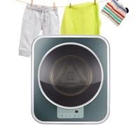 ToayNia Laveuse Électrique Compacte Murale, Mini Lave-Linge Mural, Capacité De Lavage 3 Kg, Lavage Rapide en 15 Minutes À Chargement Frontal Square