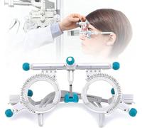ToayNia Monture De Lentille D'essai Optique Réglable Pd 48-80 Mm Monture D'essai Optique Universelle Eye Optometric, Longueur De Branche Réglable/Repose-Nez, pour Magasins D'optique