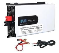 ToayNia Onduleur de Puissance à Onde sinusoïdale Pure 5000/6000/8000/10000/12000w, convertisseur de Puissance de Voiture DC 12/24/48/60 à AC 110v/220v avec Prises ca, écran LCD 10000w-12Vto110V