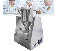 ToayNia Petit mélangeur de Poudre sèche, mélangeur de Poudre électrique en Acier Inoxydable 304, mélangeur Industriel pour poudres et granulés, équipement de mélange de Laboratoire 10L