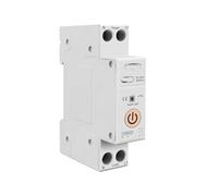 TOB9 63A 1P + N commutateur compteur d'énergie kilowattheure mesure surveillance minuterie e tension et protection de courant 63T pas de mesure(50A)