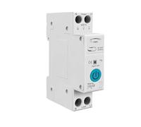 TOB9 63A 1P + N interrupteur compteur d'énergie kilowattheure mesure surveillance minuterie e tension et protection de courant 6 mesures(50A)