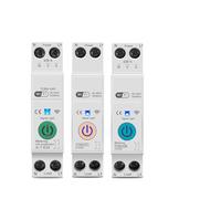 TOB9-63M 63A 1P+N Smart Switch Meter Metering Monitoring Circuit Breaker Timer Relay CZAOINCU(TOB9-63/M Metering,50A)