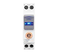 TOB9e-63 1P+N 63A 110V 220V Interrupteur intelligent Compteur d'énergie KWh Mesure Disjoncteur Relais Minuterie Protection Maison Intelligente(Tob9e-63 32a)