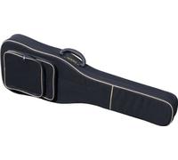 TOBAGO Housse 45 Soft Case Guitare Classique, Polyester, Poche frontale, Noir