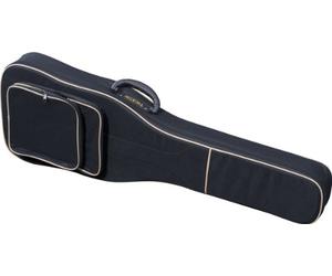 TOBAGO Housse 45 Soft Case Guitare Classique, Polyester, Poche frontale, Noir