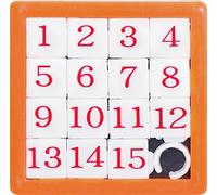 Tobar Puzzle coulissant chiffres Slide Number Puzzle 03682 – 1 couleur envoyée au hasard