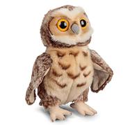 Tobar Animigos World of Nature TAWNT Owl Plush Toy, Marron