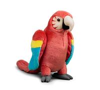 Tobar- 37566 peluche perroquet - Rouge (Bleu)