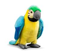 Tobar Peluche Animigos Ara bleue – design réaliste, douce, env. 24 cm – réf. 37565