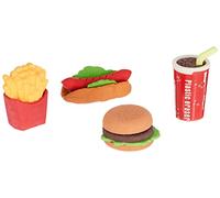 Tobar Pack de 4 Gommes - Fast Food