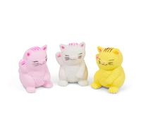 Tobar SCRUNCHEMS Stretchies Lucky Cat Stress Squish Ball Toy