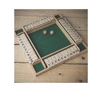 Tobar-Tobar-28338-Shut The Box-Ferme La Boîte, 4 Joueurs, 28338, Vert, Petit