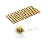 TOBBOMEY 1 boîte Miniature Grass for Model Railway and Diorama Realistic Static Grass Clusters for Table Micro Landscape and Scale Train Accessories DIY Model Terrain Decoration