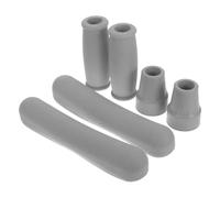 TOBBOMEY 1 Ensemble Poignées de Béquilles Antidérapantes de Accessoires de Remplacement pour Béquilles de Déambulation Respirantes pour Irritation de Transpiration