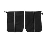 TOBBOMEY 1 paire de coques de rétroviseurs extérieurs - Protections réfléchissantes pour rétroviseurs latéraux de voiture en hiver - Protection contre la pluie et le vent, compatible avec tous