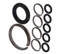 TOBBOMEY 10 Ensembles Jeu de Kits de Bagues de Retenue et Joints Toriques pour Clé à Chocs Anneaux de Friction et Caoutchouc Fixation pour Douilles Carrées Outils Électriques