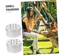 TOBBOMEY 10 Pièces Boîte D'entraînement des Sens pour Chien Étui De Dressage Creux avec Couvercle Perforé Kit De Jeu Odeurs pour Animal De Compagnie