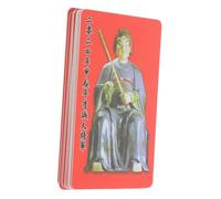 TOBBOMEY 10 Pièces Carte Tai Sui Feng Shui Chinoise Portable pour Protection Santé Richesse