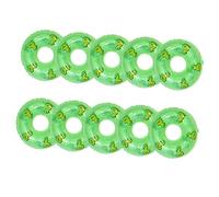 TOBBOMEY 10 Pièces Mini Anneaux de Natation Accessoires Décoratifs pour Maison Miniature Jouets Natation Garçon Fille Fête