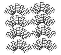 TOBBOMEY 100 Pièces Accessoires de Jeu pour Ferme Paddock DIY pour Garçon Fille Figures de Chevaux et Scènes Animalières pour Tout Petits