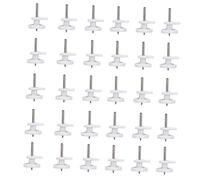 TOBBOMEY 100 Pièces Crochets Muraux Mini Sans Trace Supports Invisibles pour Photos Clous Muraux Sans Marque pour Décoration Maison et Bureau