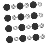 TOBBOMEY 12 Ensembles Kit de Réparation Rivets pour Ciel de Toit Voiture Fixation Rapide sans Démontage Pins Bouton pour Réparation Tissu Plafond Intérieur Noir