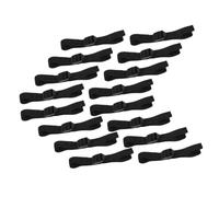 TOBBOMEY 16 pièces Lacets pour Chaussures à Pointes Sangles Robustes pour Chaussures Aérateur Gazon Accessoires Durables pour Jardinage Lacets Verts pour Tonte et Entretien Extérieur