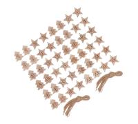 TOBBOMEY 2 Ensembles Étiquettes pour Calendrier de DIY Chiffres Décorations Suspendues de Noël Lot Cordes pour Sapin Porte et Fenêtre
