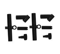 TOBBOMEY 2 Ensembles Kite Frame Connectors Lightweight DIY Plastic Support Parts for Easy Assembly and Repair of Sport Kites