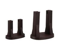 TOBBOMEY 2 Pièces Accessoires De Fontaine Base De Décoration De Jardin Zen Base De Fontaine Miniature Aquarium Ornement De Roue À Eau Décor De