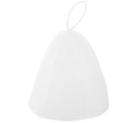 TOBBOMEY 2 pièces Bonnet de Sauna Feutre Épais Lot de Chapeau Anti-chaleur Unisexe Respirant pour Bain et Spa avec Anneau Suspendu Pratique