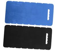 TOBBOMEY 2 pièces Coussin Genoux Jardinage EVA Antidérapant Rembourré Tapis Genoux Travail Intérieur Extérieur pour Yoga et Activités Au Sol