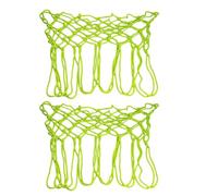 TOBBOMEY 2 pièces Filet de Basket Lumineux Extérieur Filet de Remplacement Nylon avec Boucles pour Panier Compatible Intérieur et Extérieur Jeu Nocturne et Compétition