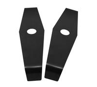 TOBBOMEY 2 Pièces Lames de Tondeuse Acier Manganèse Remplacement pour Débroussailleuse Coupe Herbe Tendre et Gazon Accessoires pour Jardin et Parc