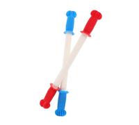 TOBBOMEY 2 Pièces Plastic Rocking Horse Handles Replacement Childrens Toy Grips Ergonomic Comfortable Fit Safe Riding Horse Parts for