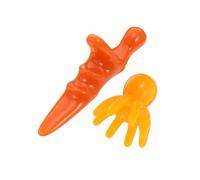 TOBBOMEY 2 Pièces Portable Resin Head Spa Tool Set Octopus Scalp Massage Comb And Trigger Point Massager Stick For Gentle Home Hair Care And Stress Relief