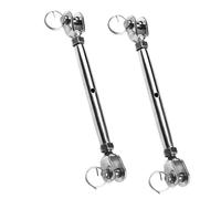 TOBBOMEY 2 pièces Tendeur Câble Inox Acier Inoxydable Ridoir Mâchoire Résistance Industriel