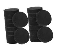 TOBBOMEY 20 Pièces Invisibles pour Pots de Plantes Ronds Auto Adhésifs Antidérapants Supports Surélevés pour Pots de Fleurs Intérieur et Extérieur Épaisseur