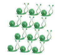 TOBBOMEY 20 pièces Lot de Clips Fixation Plantes Escargot Support Muraux pour Vignes Pince Adhésive pour Plantes Intérieures Protection sans Marque pour Jardin et Appartement