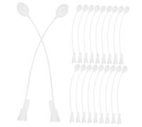 TOBBOMEY 20 pièces Transparent Accessories For Moving Ear Hats DIY Pilot Costume Safe And Fun Animal Hat Parts