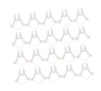 TOBBOMEY 200 pièces Clips de Fixation Plantes Plastique Pince Greffer Robuste pour Tuteurage et Maintien de Tiges Support pour Pousses et Vignes Clips Serre Durables pour Jardinage