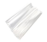 TOBBOMEY 200 Pièces Pof Heat Shrink Bags Transparent Practical Shrink Wrap For Packaging Soaps Candles Jars Dvds
