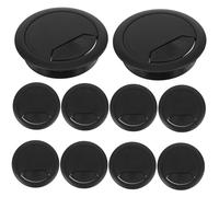 TOBBOMEY 20pièces Cache-câble pour Bureau Œillets Plastique De Passe-câble pour Gestion De Câbles Utilisation à Domicile Ou Au Travail