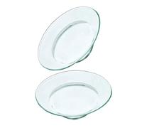 TOBBOMEY 2pièces Plat Pour Brûleur De Cire Parfumée Compatible Avec Lampes Aromatiques Vaisselle De Remplacement Pour Fondants Et Huiles Essentielles Design Élégant Et Pratique