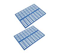 TOBBOMEY 2pièces Tapis De Cage pour Lapin Lot de Tapis Confortables pour Petits Animaux Antidérapants Et Faciles à Nettoyer pour Aménager La Cage Sol Maison