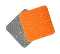 TOBBOMEY 2pièces Tapis Silicone pour Poules De pour Nichoirs Et Coopératives Tapis De Nidification Lavable Et Réutilisable Confort Optimal pour Ponte des Œufs Prévention du des Œufs