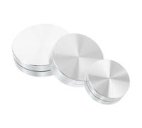 TOBBOMEY 3 Pièces Cake Turntable Bearing Heavy Duty Aluminum Alloy Swivel Plate Base For Large Multilayer Cakes Food Display And Decoration