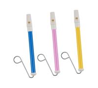 TOBBOMEY 3 pièces Jouets Flûte à Coulisse Colorés pour Garçon Fille Instrument Musical Éducatif et Créatif pour Développement Musical et Jeu Ludique